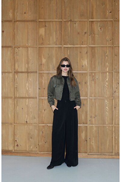 LOISY Women's Suede Short Premium Jacket