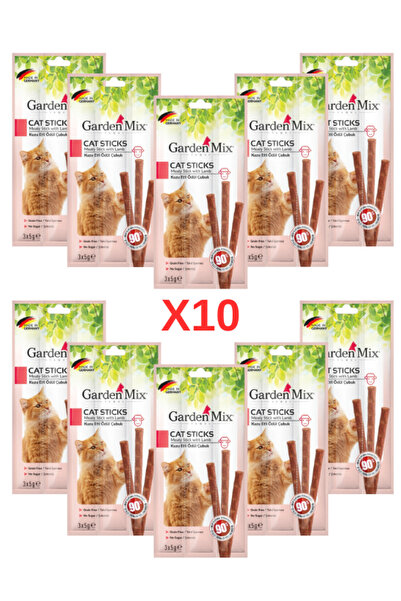 Gardenmix KUZU ETLİ KEDİ STİCK ÖDÜL 3X5 GR. 10 ADET