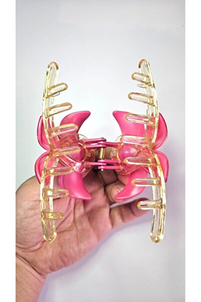 cityvision Lotus Double Sided Red Color Latch Buckle 11 cm Large Size - Stylish and Durable