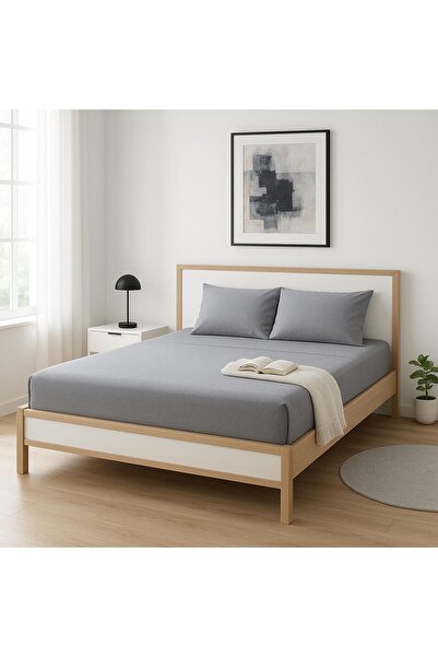 OSIO Premium Fitted Elastic Sheet Set 160X200 + 30cm