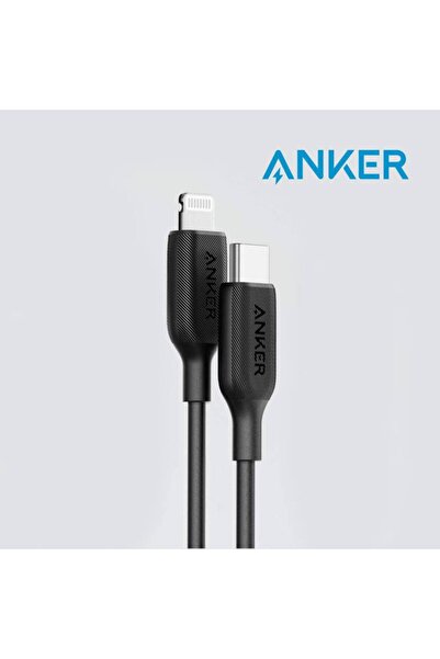 Anker - كابل باورلاين من النوع C إلى Lightning - 180 سم - أسود