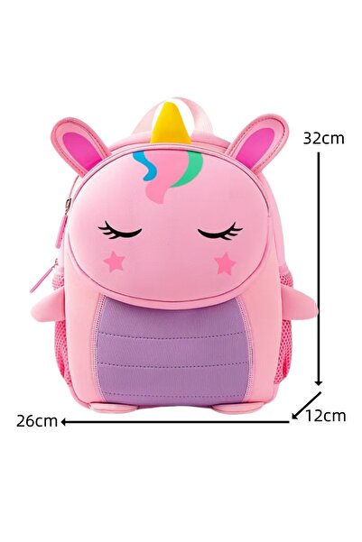 OEM Ghiozdan pentru gradinita, scoala primara sau calatorii, 32 x 26 x 12 cm, ZY-90312