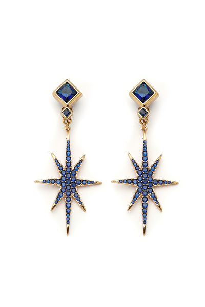 Mon Reve Emberleaf Kutup Yıldızı Klipsli Küpe