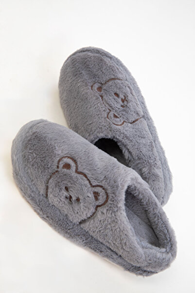 SOHO Gray Women's House Slippers 20870