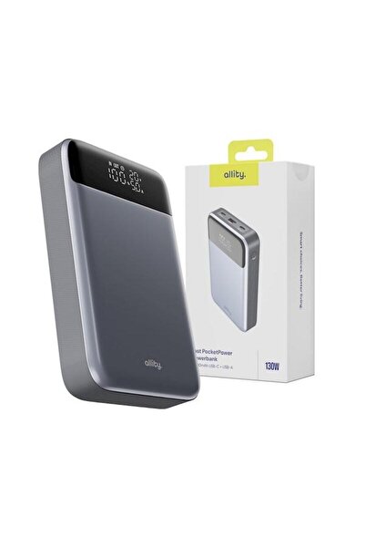 allity External Battery APB-200, PD QC, 130W, 19200 mAh (Gray)