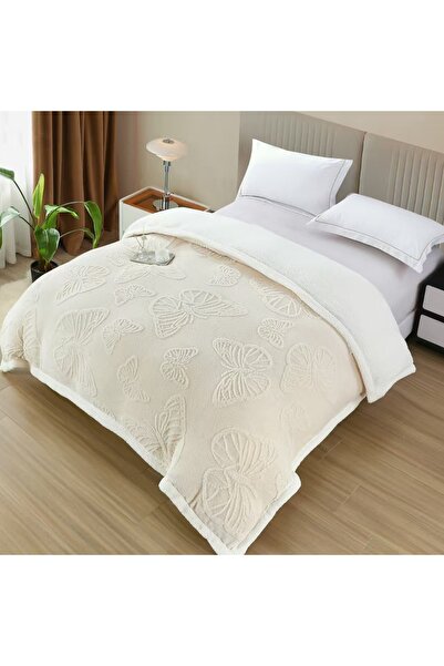 Casa de vis Online Cocolino blanket, Casa de Vis Online, double bed, with fur, 200 x 220 cm, H-02