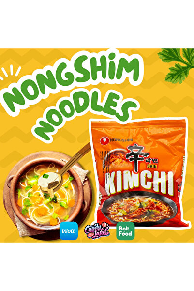 nongshim Instant noodles with kimchi flavor 120g