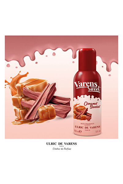 Ulric De Varens Varens Sweet Caramel Santal İştahlandırıcı Karamelli Kadın Body Fragrance Deodorant 150 ML