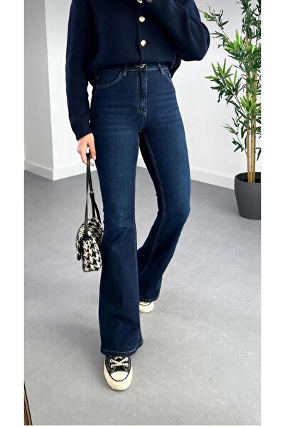 OurStyles SEZON NOU//FEMEI//İ evazat YÜ talie înaltă Lycra//Reîntăcitor//Pantaloni din denim