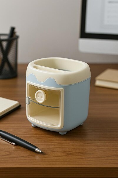 YzHome Desktop Organizer with Plastic Lid 12*10cm