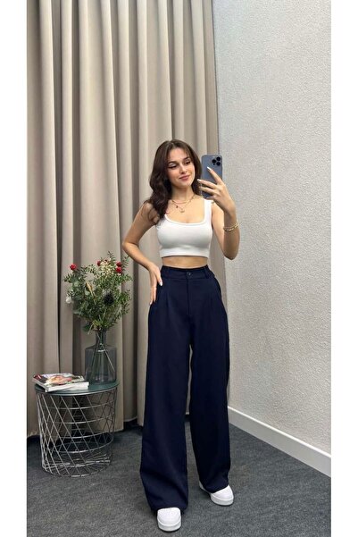 QUUL'Y НОВИЙ СЕЗОН//ЖІНКА//ПАЛЛАЦЦО//ВИСОКА ТАЛІЯ//ЛІКРАЛЬНИЙ//ТКАНИНОВІ ШТАНИ