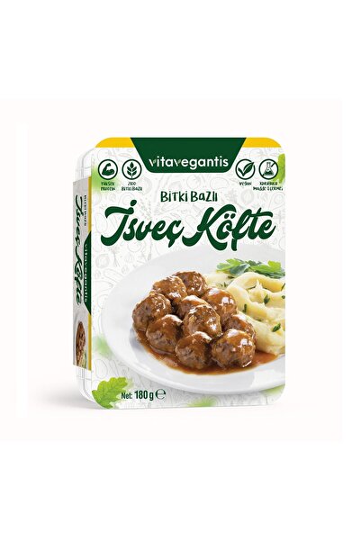 Vita Vegantis Vitavegantis Vegan İsveç Köfte 180gr