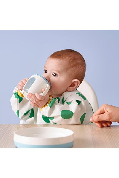 IKEA Börja Water Bottle White-Blue 20 Cl