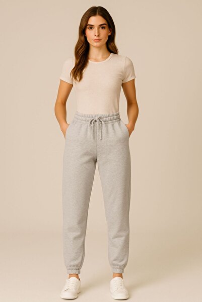 citycenterfashion Γυναικεία αθλητική φόρμα με λάστιχο στη μέση και κορδόνι που δένει το κάτω μέρος της φόρμας cty-abr-1771