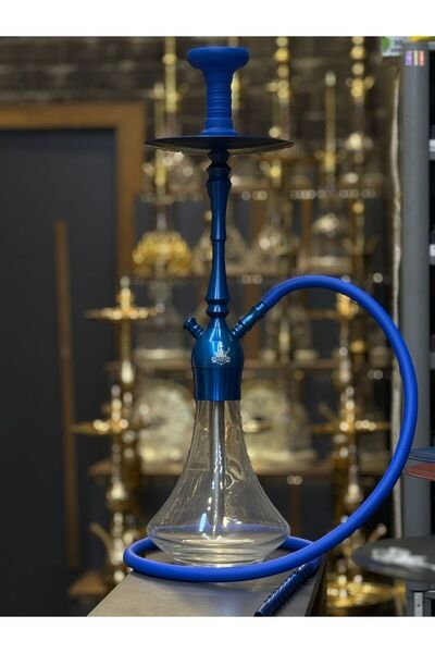DR KARAM HOOKAH yeni alüminyum mavi nargile takımı