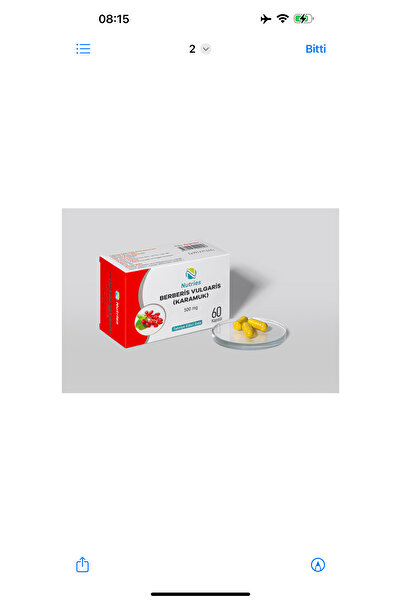 Nutries Berberis Vulgaris Takviye Edici Gıda 60’lı – 3’lü Ekonomik Set