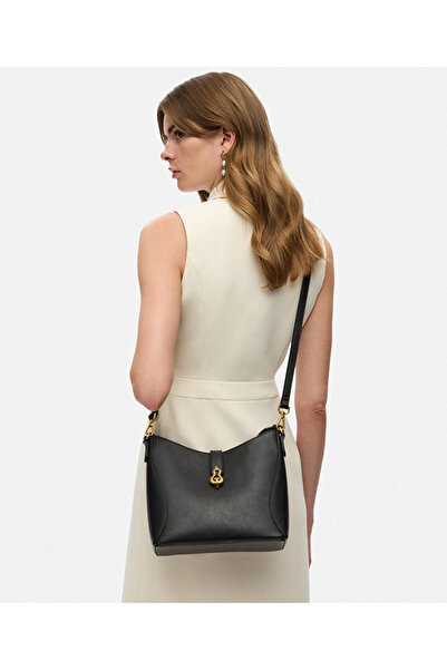 İpekyol Amorf metal tokalı çanta