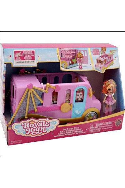 Royale High مجموعة ألعاب خزانة الحافلات والجمال