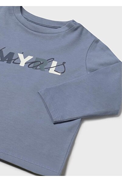 MAYORAL Erkek Bebek Baskılı Basic Uzun Kol T-Shirt