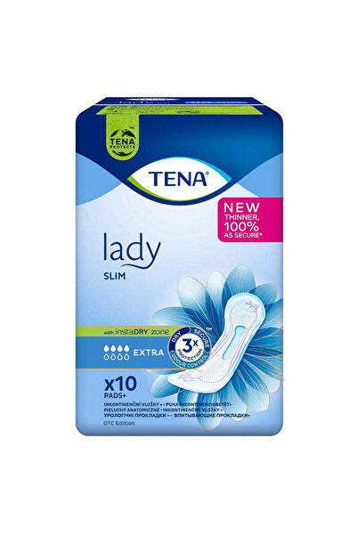 TENA Lady Slim Extra daily pads, 10 pieces