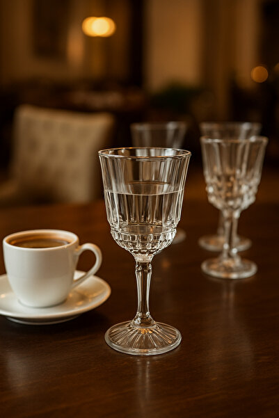 PLT Design Lucıana 6'lı Kahve Yanı Su Meşrubat Bardağı