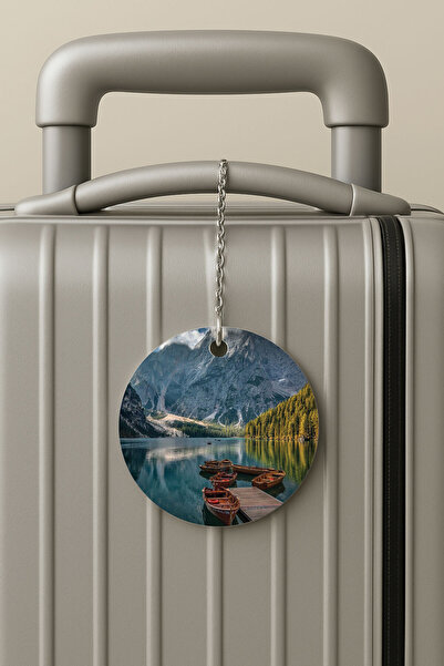 Cekuonline بطاقة الأمتعة بسلسلة من البليكسي، تصميم مميز لحقيبة السفر، مثالية للسفر والعطلات، منتج رائع