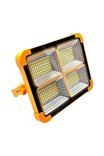 TMA LED AYDINLATMA GÜNEŞ ENERJİLİ 200W LED PROJEKTÖR TAŞINABİLİR SARI BEYAZ V...