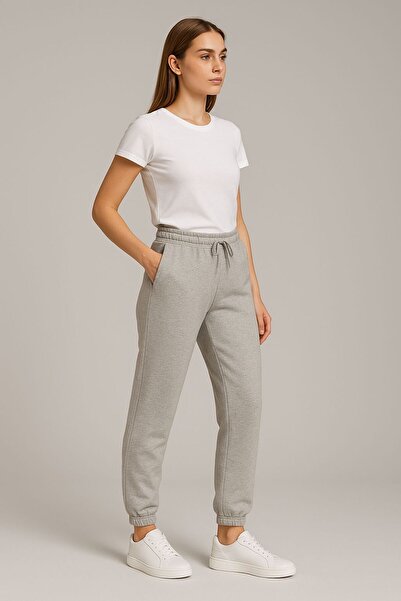 citycenterfashion Γυναικεία αθλητική φόρμα με λάστιχο στη μέση και κορδόνι που δένει το κάτω μέρος της φόρμας cty-abr-1771