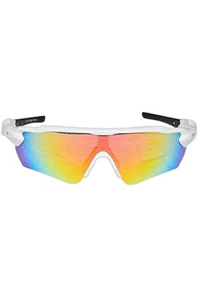 DSC Glider Polarized Cricket Sunglasses | White Frame | 100% UV Protection | ...