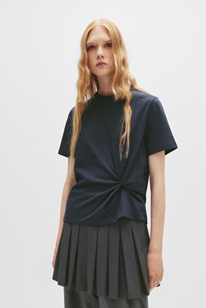 Pull & Bear Bel fiyonklu tişört