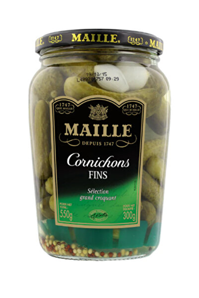 Maille Cornichons Crunchy Fins - Pickles 300m x 6 Pcs