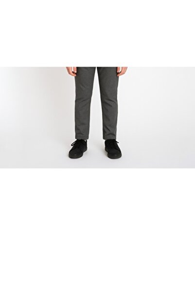Atabay Kids Atabay 225-09-25 Men's Pants School Style Gabardine Elastic Gray 5/15 Years