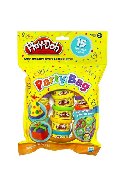 Play Doh حقيبة حفلات، 15 (1 أونصة) علبة عجين نشاط بحجم ممتع