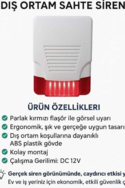 Onetech ALARM SİRENİ