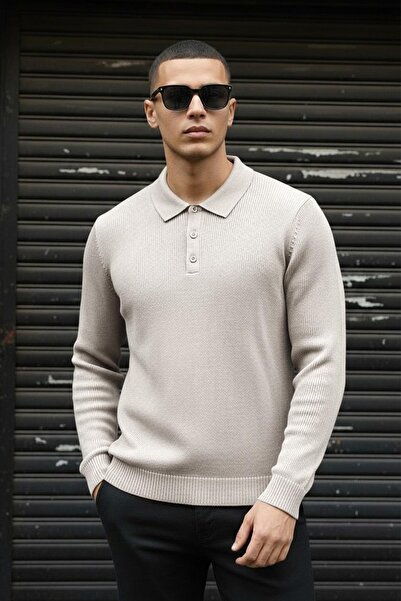 Delpino Pánská mikina standardního střihu z mercerovaného úpletu