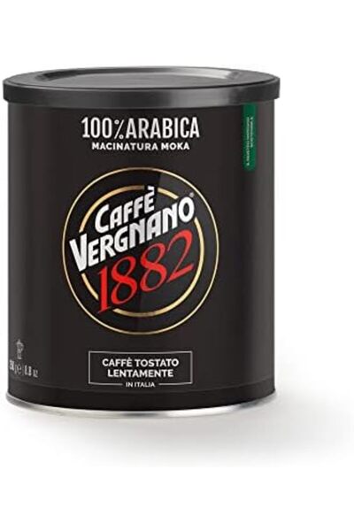 Caffe Vergnano Caffè Vergnano 1882 Moka Ground Coffee Can 250g