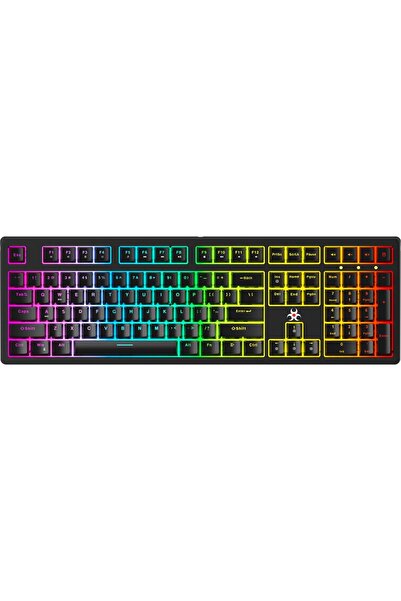 OEM Tastatura Gaming mecanica MYRIA MY7534, USB, Layout US, negru