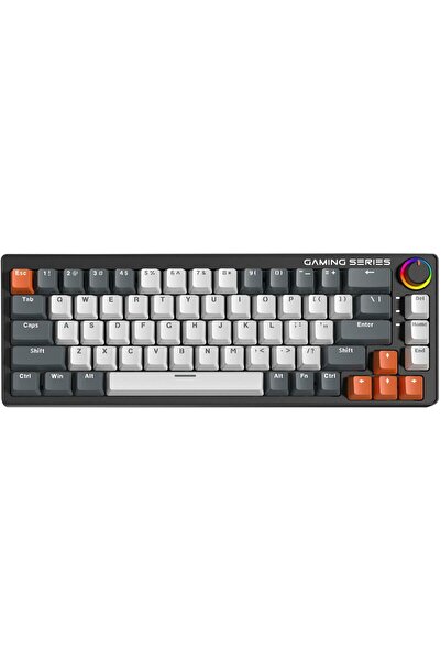 OEM Tastatura Gaming Wireless mecanica MYRIA MG7530, Bluetooth, USB, Layout US, negru