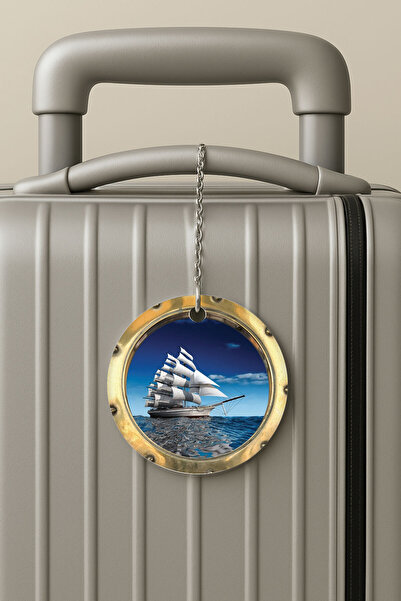 Cekuonline بطاقة أمتعة من البليكسي بتصميم سلسلة للسفر والعطلات، بطاقة أمتعة ل...