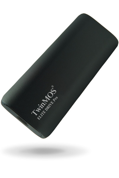 TwinMOS 2Tb External Portable Ssd (1100-1050Mb/S) Type-C/Usb (Dark Gray) (Pssd2Tbedp)