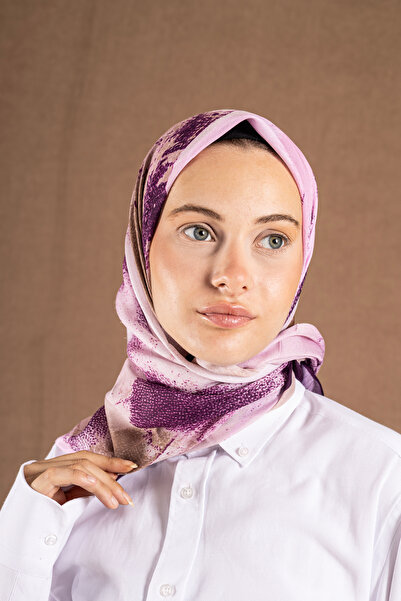 Akel Decode Scarf Pastel Pattern