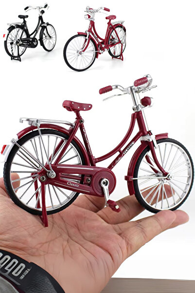 TUENGİ STORE Metal 1:10 Ölçek Oyuncak Retro Bisiklet Koleksiyonluk Die Cast V...