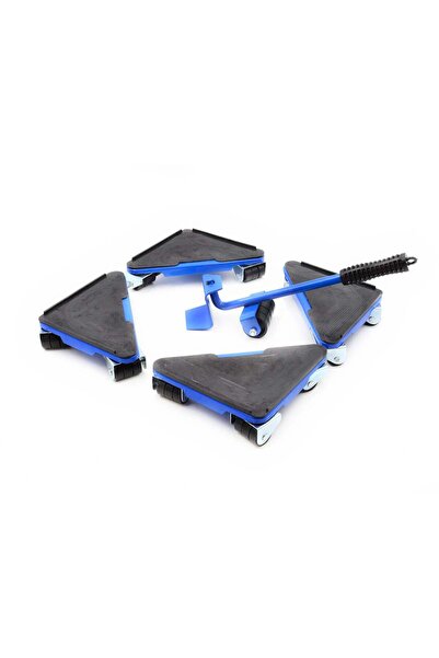 GEKO Roți pentru mutarea mobilă 300 kg 5 elemente, G29800