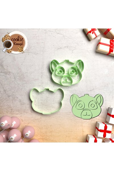 CookieKonsept قالب من الطين البوليمري على شكل أسد صغير |   معجون اللعب، الفون...