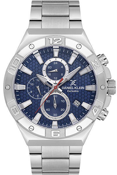 Daniel Klein Erkek Kol Saati Fosforlu Rakamlar Ay Ve Gün Göstergeli Takvimli ...