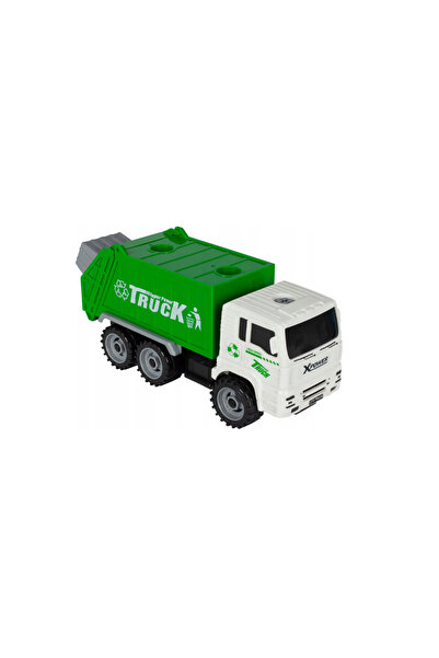 MalPlay Set camion de gunoi cu containere de sortare, 8 piese, 108622