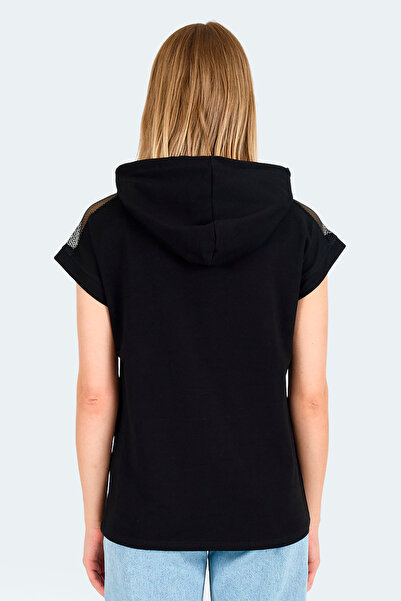 Slazenger VANKA Kadın Tişört Siyah