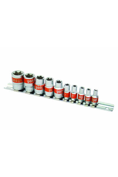 Gadget Torx socket set 1/4", 3/8", 10 pieces CR-V