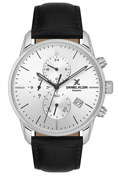 Daniel Klein Erkek Kol Saati Fosforlu Rakamlar Ay Ve Gün Göstergeli Takvimli ...