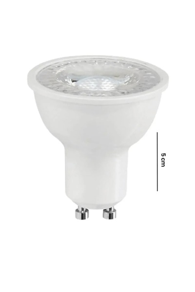 Lightson 5W GU10 Duylu Led Çanak Ampul 2700K Sarı Işık